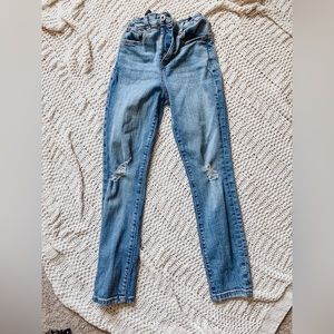 Art Class high rise distressed jeans
